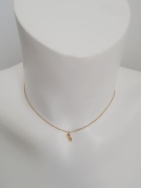 Gold Dainty Pendant Necklace - Minimal Women's Jewelry